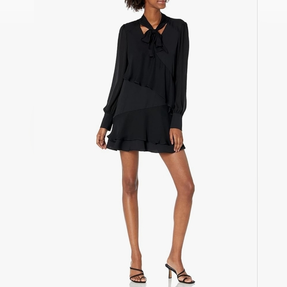 Parker Kenji Combo Dress Sz XS